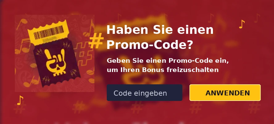 Bonuscode bei Rolling Slots eingeben